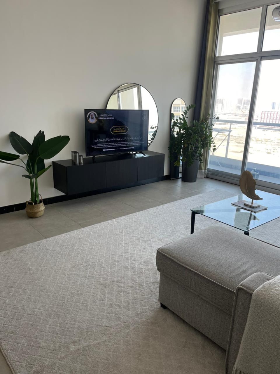 Specious cosy bedroom in Al Sufouh Apartment in Dubai