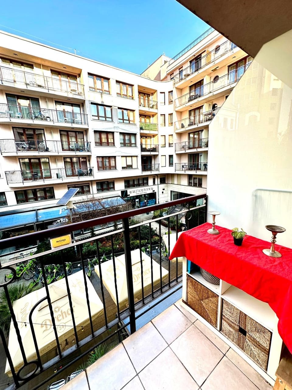 Property building, Patio, View (from property/room), Balcony/Terrace, City view