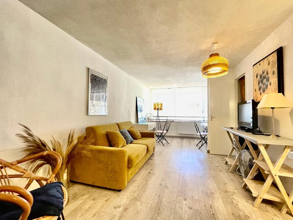 Charmant 2 pièces près des plages, animaux admis - FR-1-338-568 Apartment in Occitanie