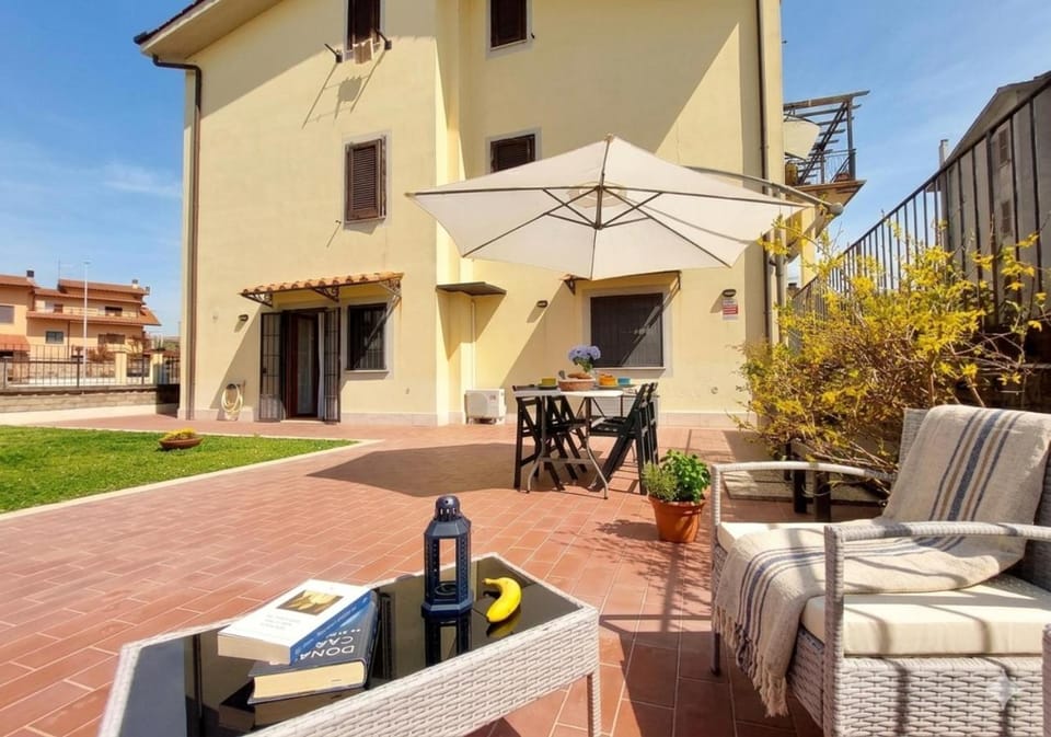Property building, Patio