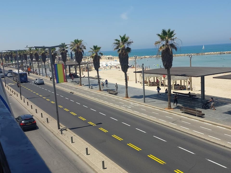 Beach, Sea view, Street view