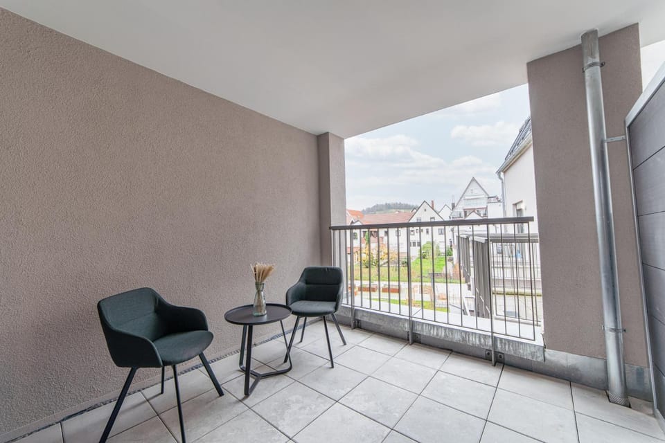Patio, Day, View (from property/room), Balcony/Terrace, Living room, Seating area, Dining area