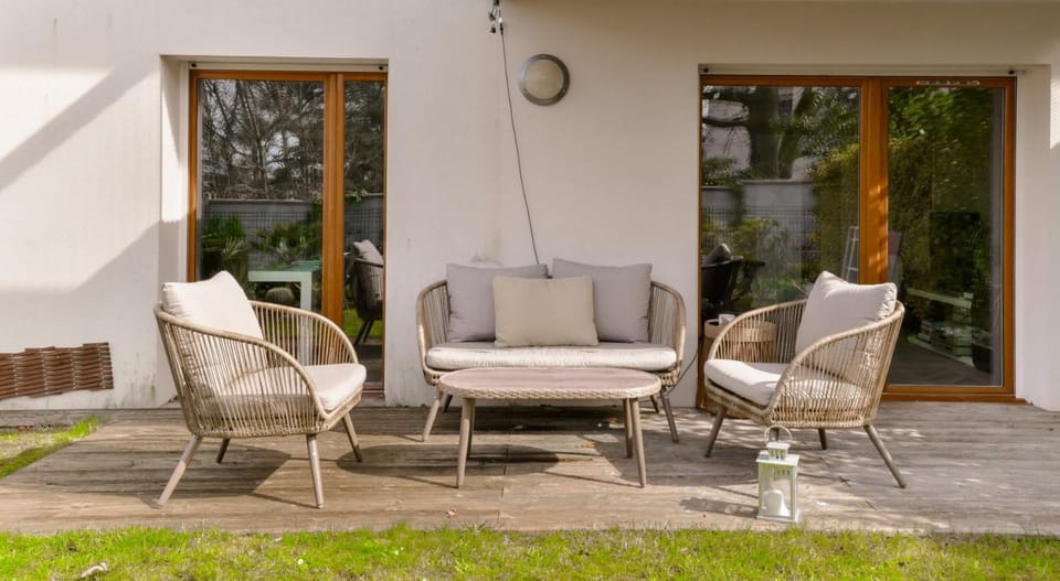 Patio, Garden, Garden view