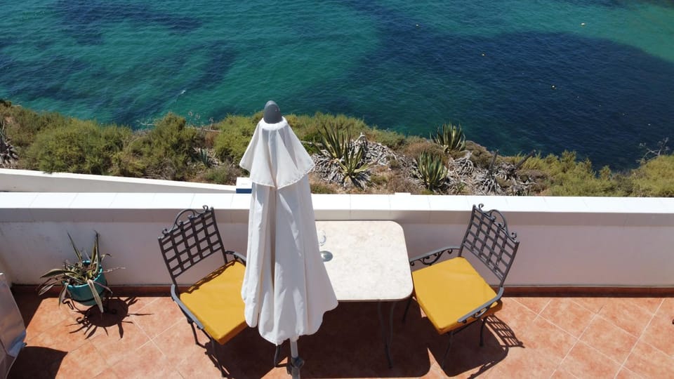 View (from property/room), Balcony/Terrace, Sea view