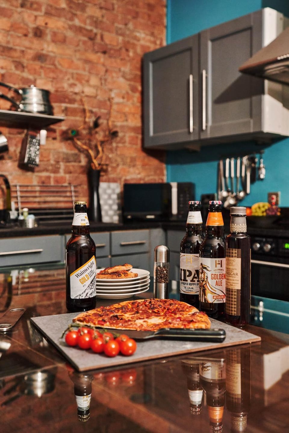 Kitchen or kitchenette, minibar, pet friendly, stove