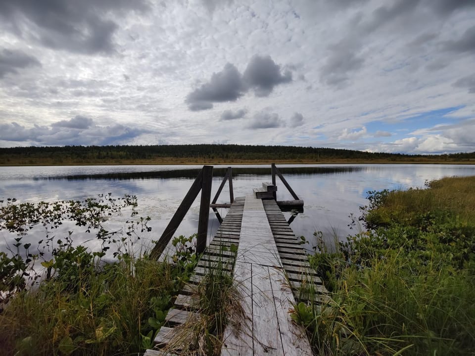 Natural landscape, Lake view
