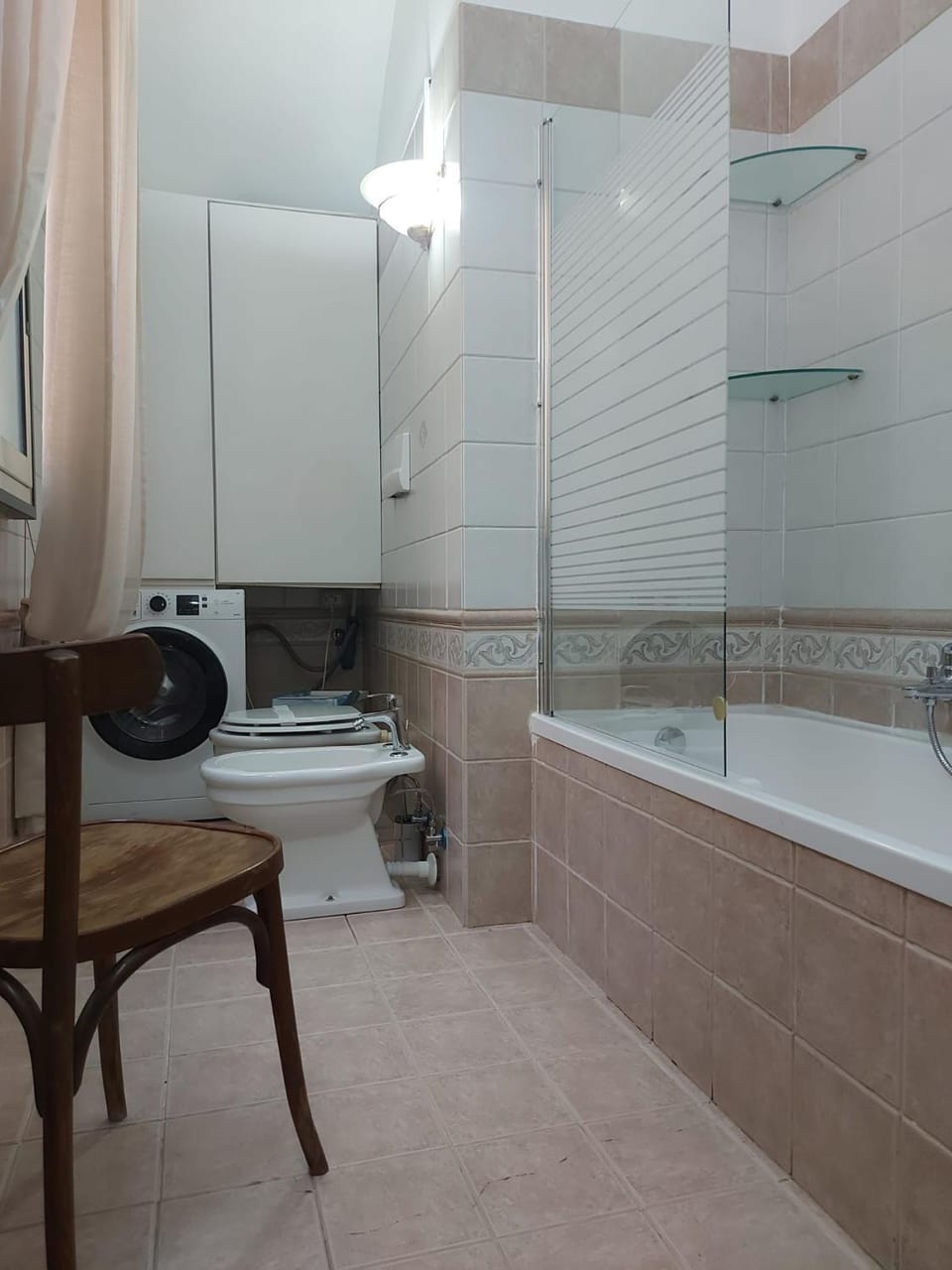 Bathroom, Bath, towels