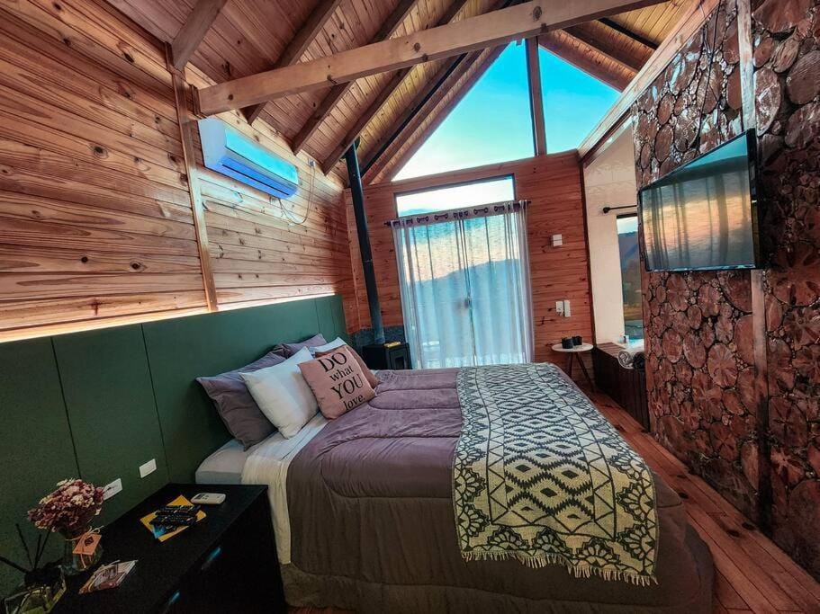 Cabana Aconchegante de altitude com hidro Chalet in State of Santa Catarina