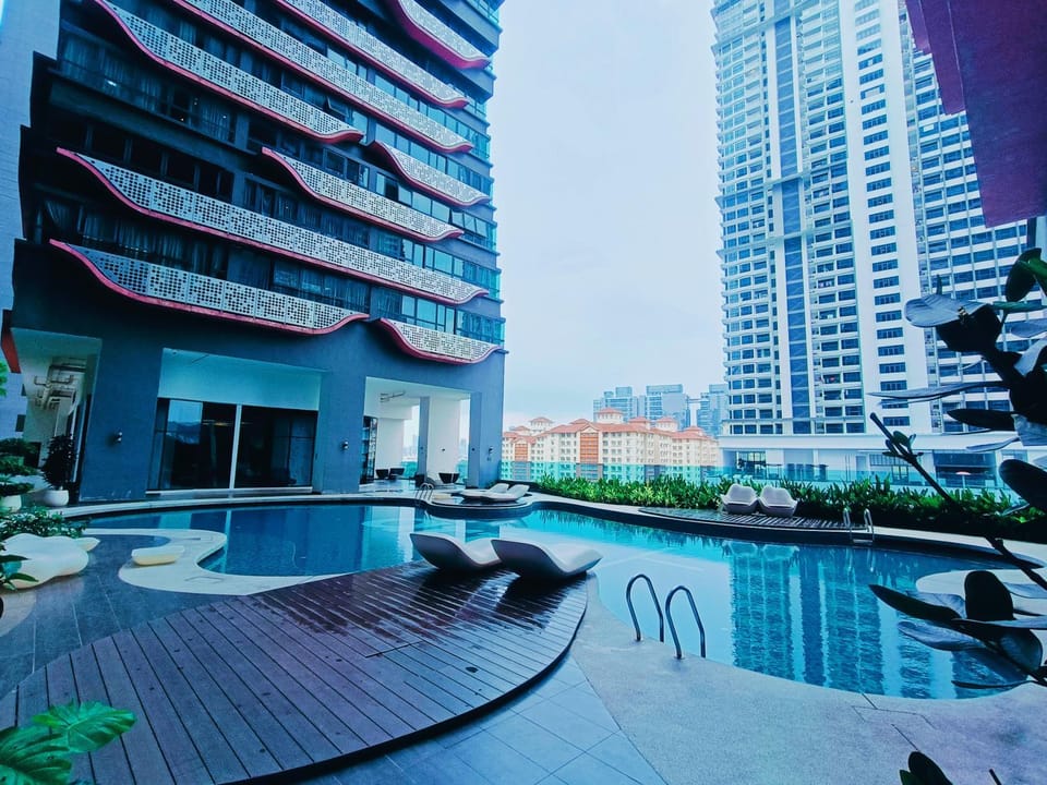 View (from property/room), City view, Pool view, Swimming pool