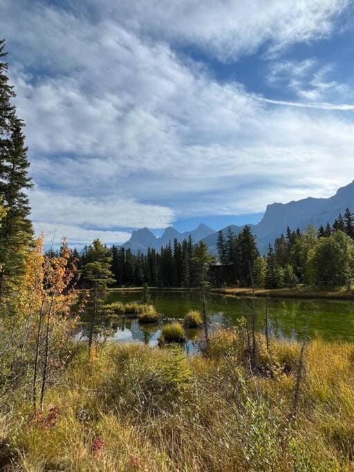 L202 - A Relaxed Vacation- 2BD+2BT, Heated Pool, Hot tubs, Gym, AC, Parkade Apartment in Canmore