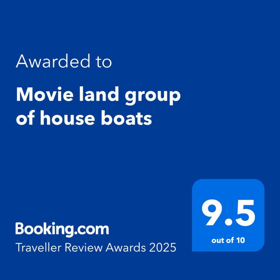 Movie land group of house boats Hotel in India
