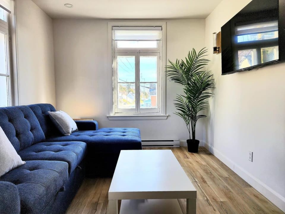 1900s Historic Charm -Free P+AC Apartment in Quebec City