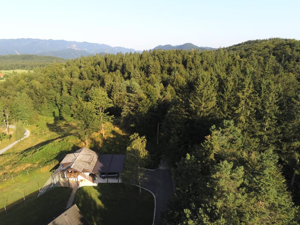 Počitniška hiška v gozdnem raju House in Slovenia