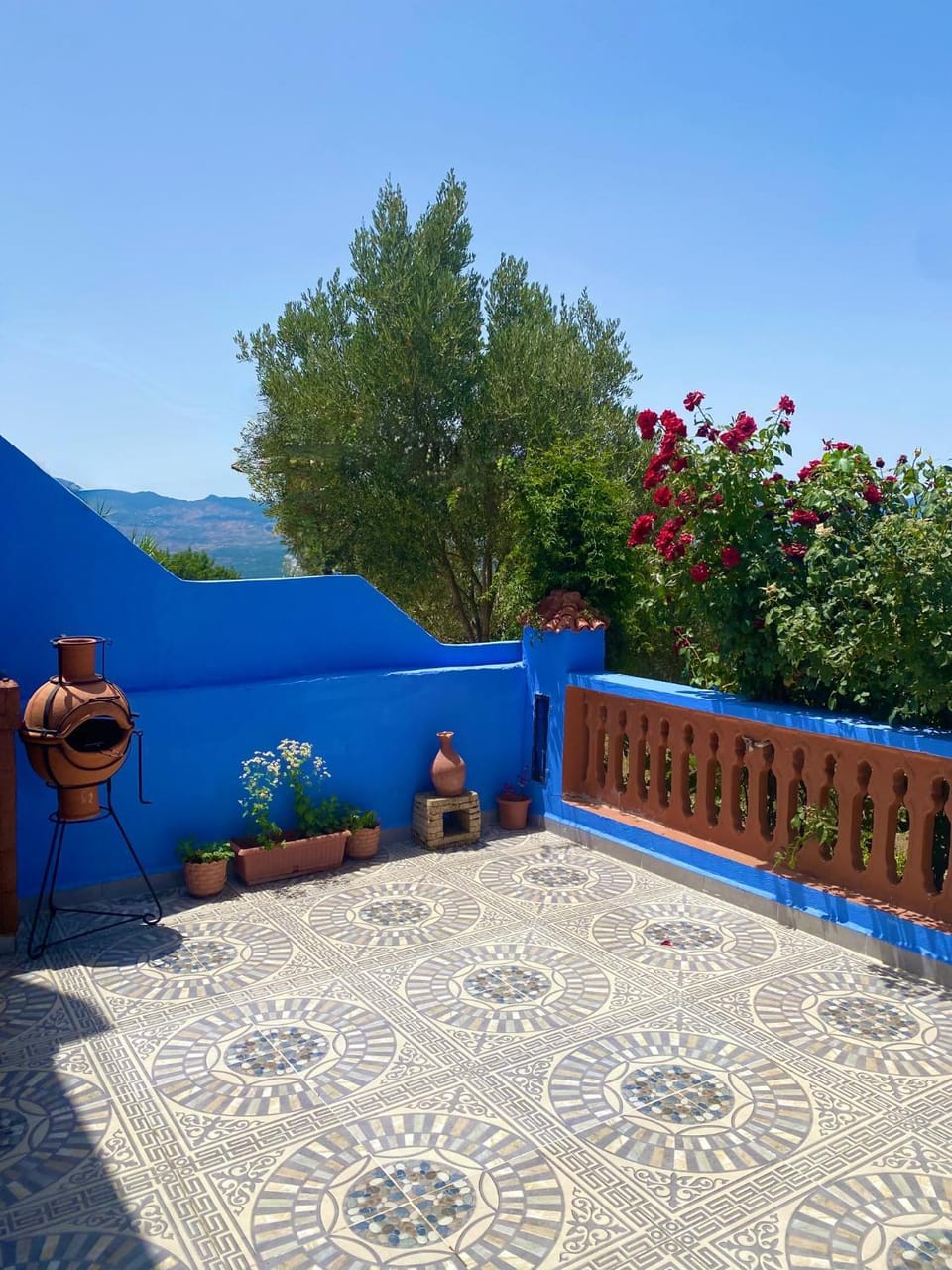Duplex panoramique avec jardin House in Chefchaouen