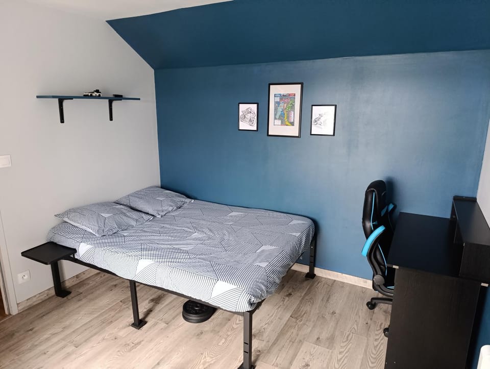 Bed, Photo of the whole room, Bedroom