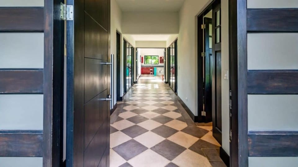 Nostalgic Retro Home on Luxurious Lot with a Private Infinity Pool and Ocean Views House in Guanacaste Province