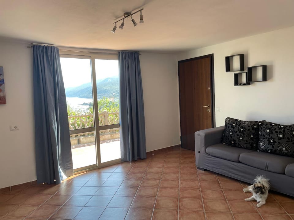 Natural landscape, Living room, Mountain view