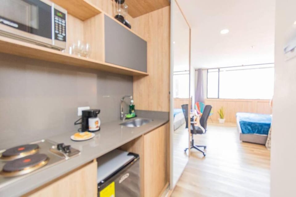 Poblado, Modern studio, coworking, A/C, Gym 1411 Apartment in Medellin