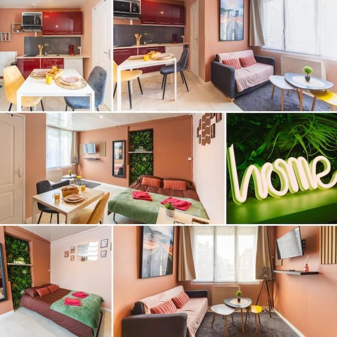 Bed, Kitchen or kitchenette, Living room, Seating area, Bedroom, minibar