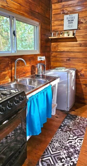 Kitchen or kitchenette, dishwasher