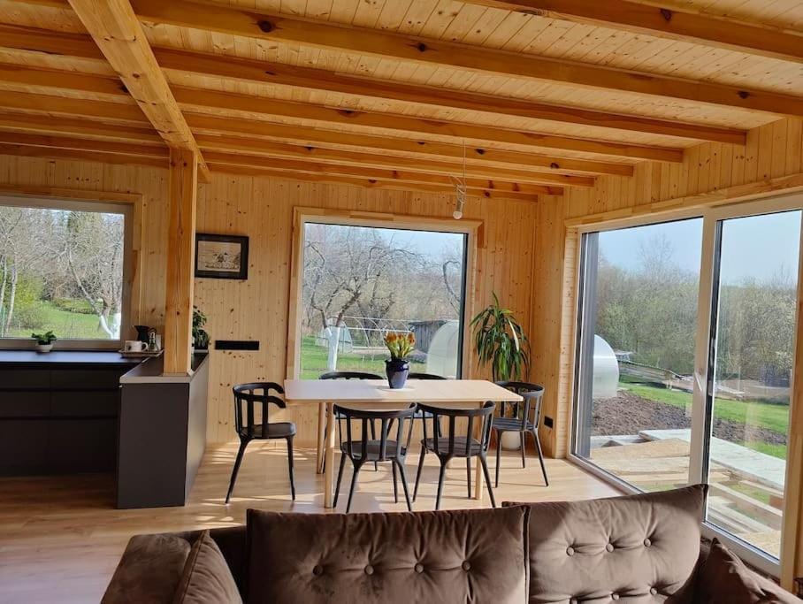 Modern family house by the lake in Zarasai House in Lithuania