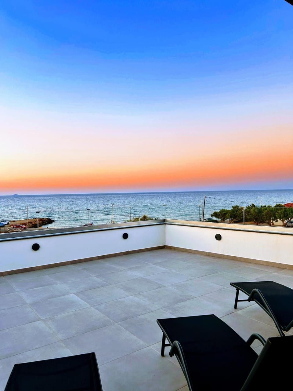 Balcony/Terrace, Sea view, Sunset