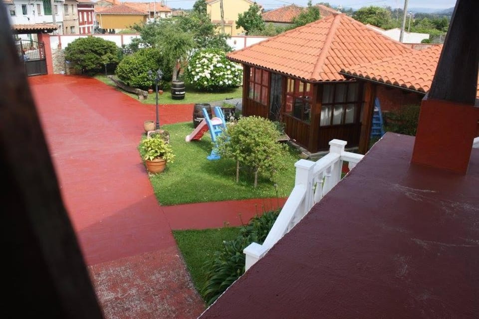 Property building, Garden view