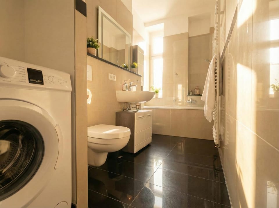 Shower, Bathroom, Bath, washing machine