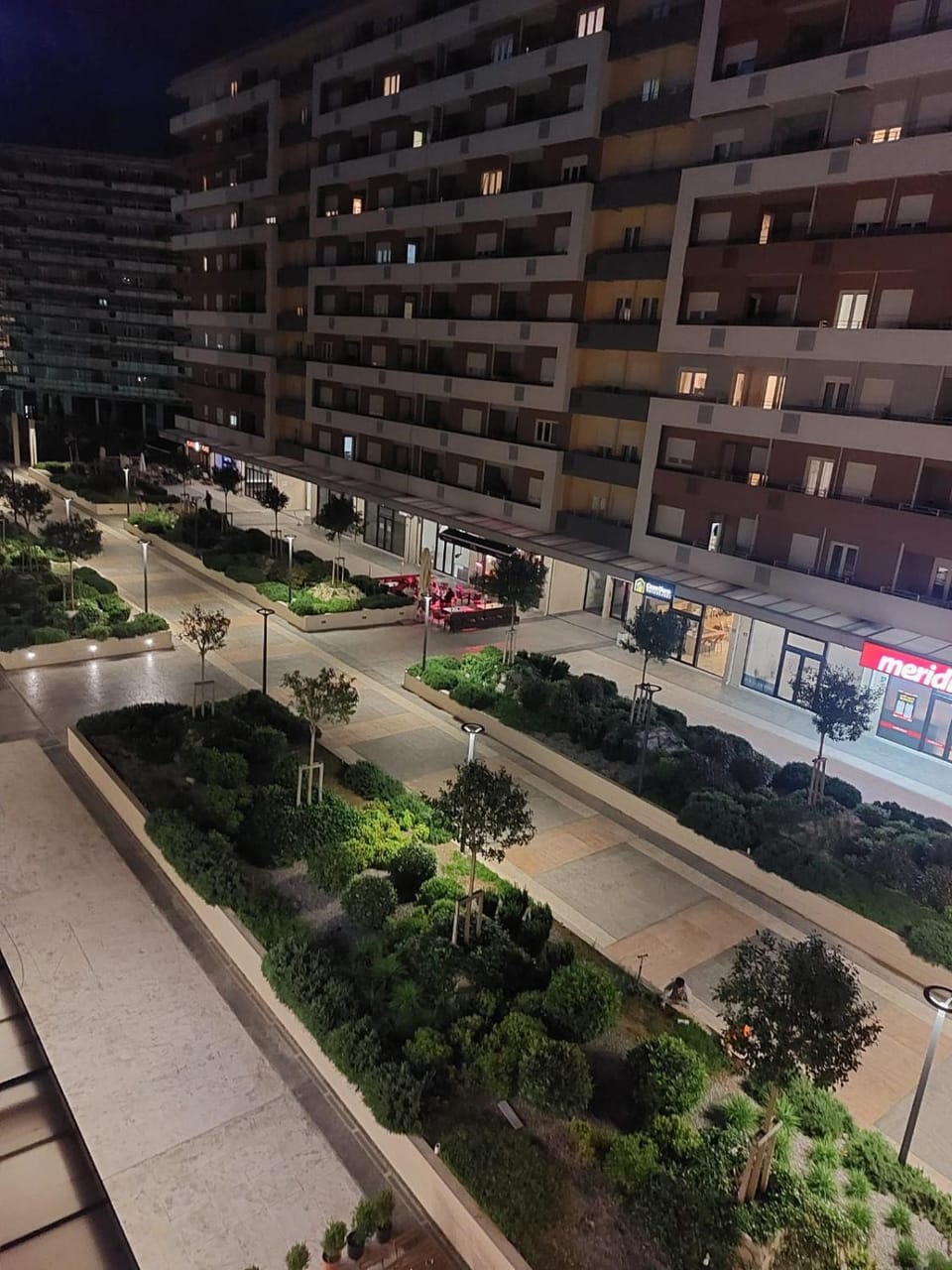 Property building, Night, Neighbourhood, Street view