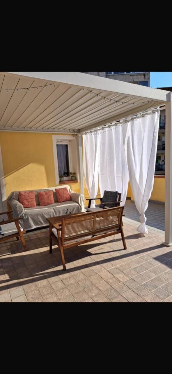 Patio, sunbed
