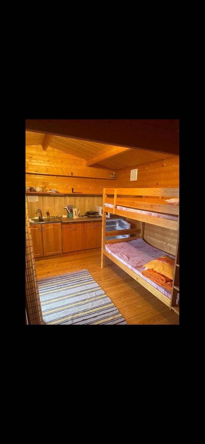 Домик на берегу Чудского озера Campground/ 
RV Resort in Estonia