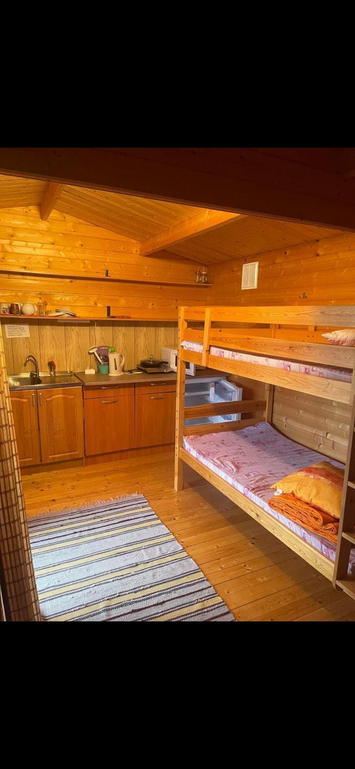 Домик на берегу Чудского озера Campground/ 
RV Resort in Estonia
