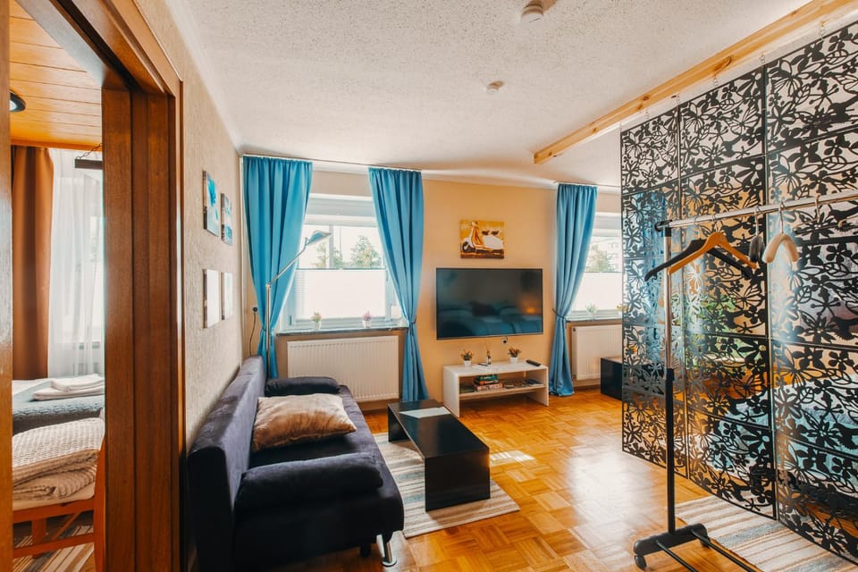 Bed, View (from property/room), Living room, Bedroom
