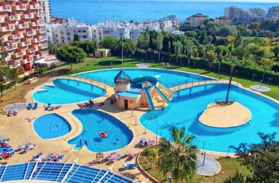 Bird's eye view, Garden, Aqua park, Pool view, Sea view, Swimming pool