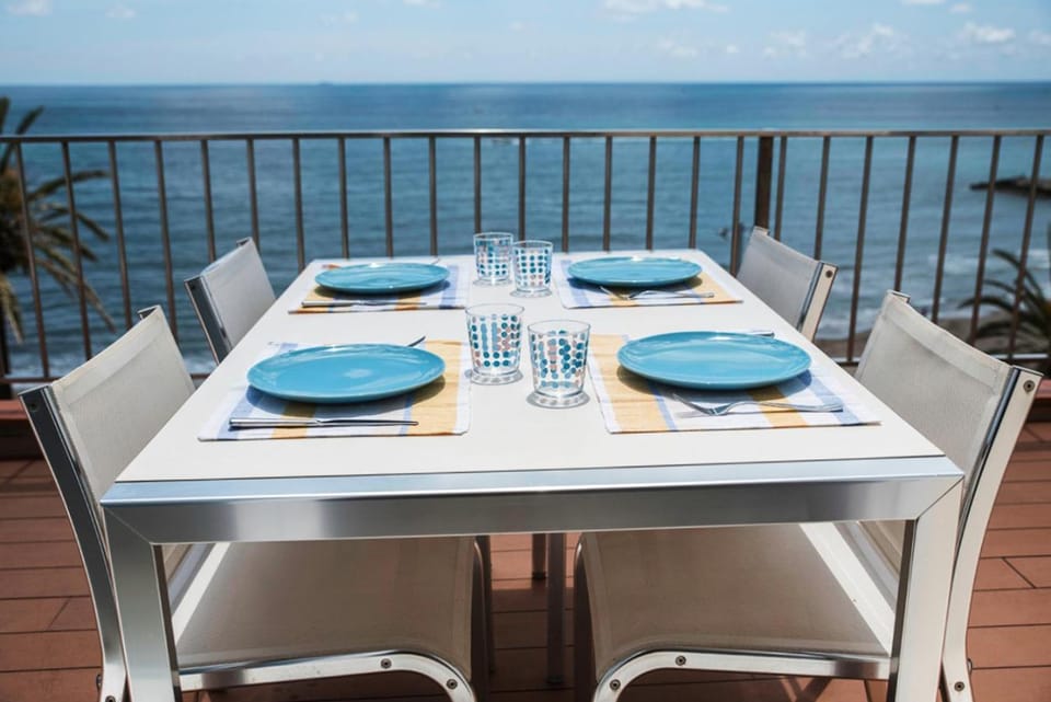 Balcony/Terrace, Dining area, Sea view