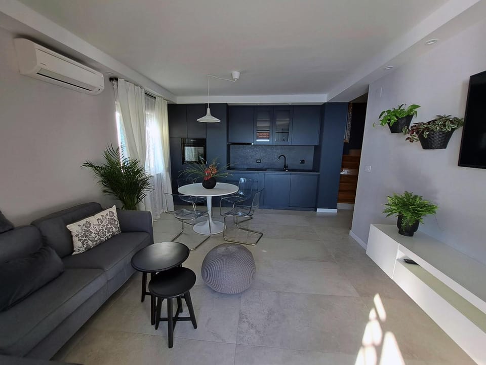 TV and multimedia, Kitchen or kitchenette, Living room, Seating area, Dining area