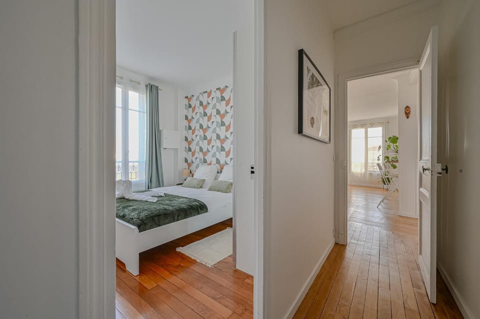Appartement spacieux avec hamac + parking gratuit Apartment in Paris