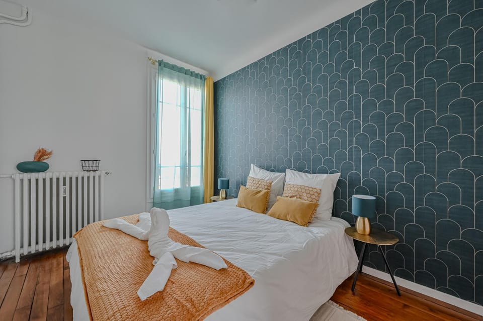 Appartement spacieux avec hamac + parking gratuit Apartment in Paris