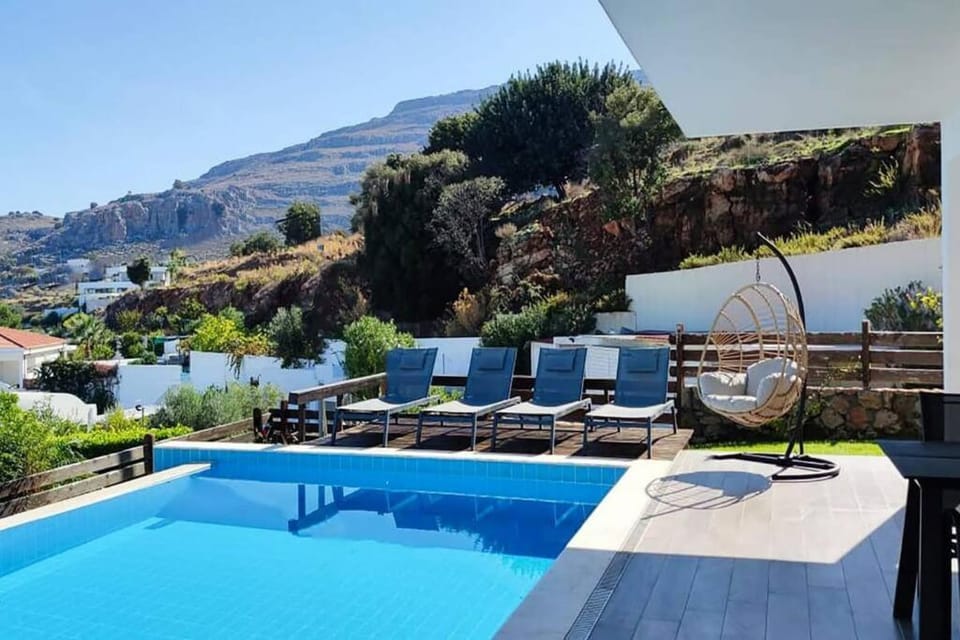Sea View Villa Ellada, Just 3km From Lindos Villa in Rhodes, Greece