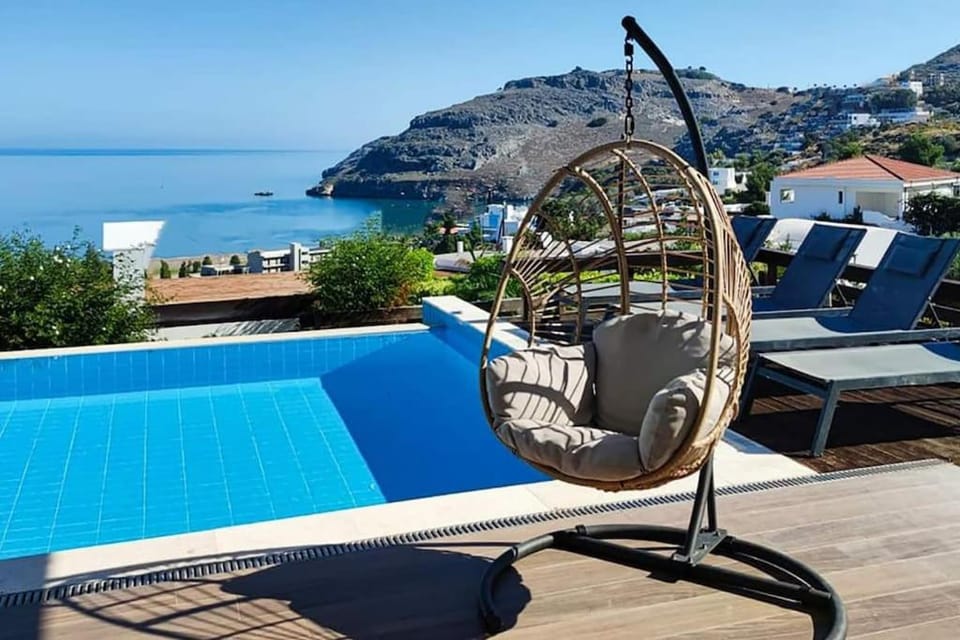 Sea View Villa Ellada, Just 3km From Lindos Villa in Rhodes, Greece