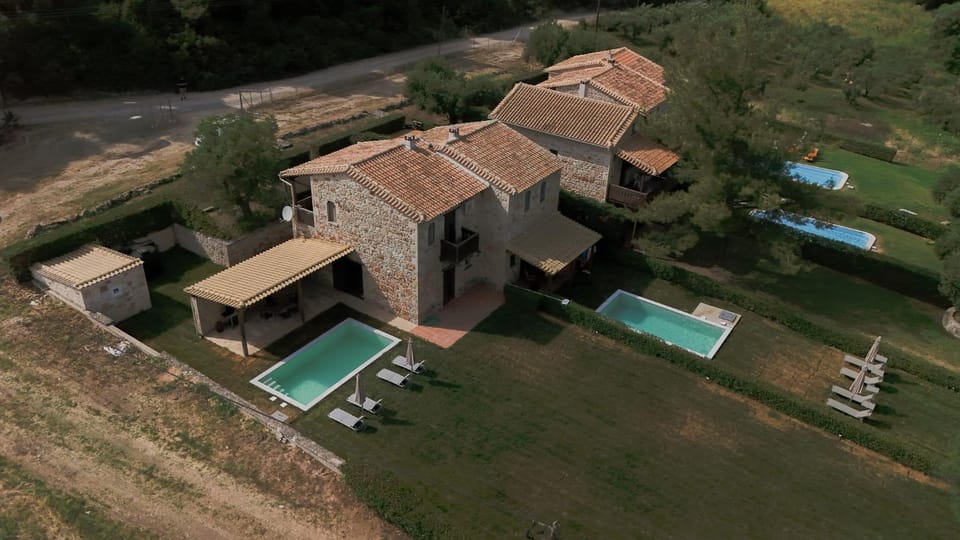 Stone Made Private Pool Villa 3 Kriopigi House in Halkidiki