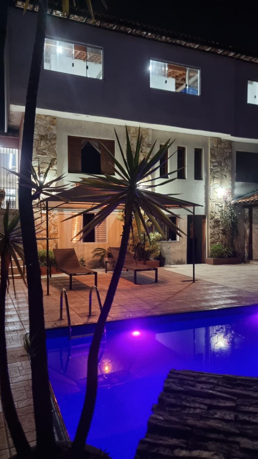 Casa com piscina e lazer em SBC SP House in São Bernardo do Campo