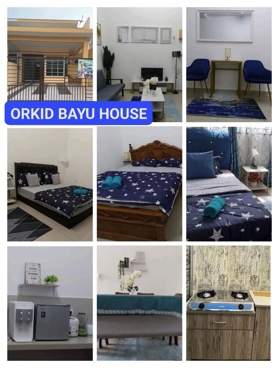 Orkid Bayu Homestay Kluang House in Johor