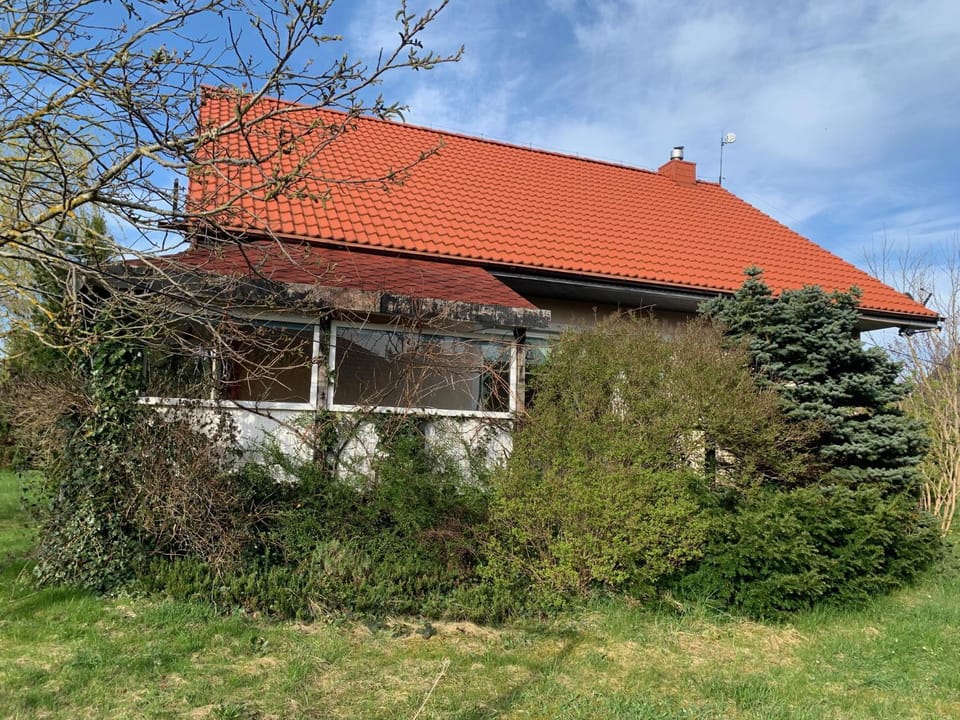 Property building, Spring, Garden, Garden view