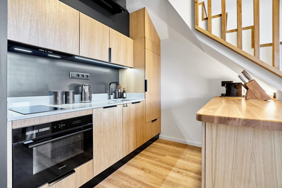 Coffee/tea facilities, Kitchen or kitchenette, dishwasher, minibar, pet friendly, stove