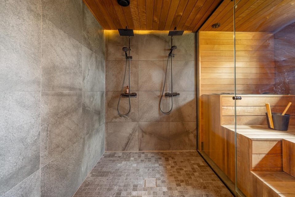 Shower, Sauna, Bathroom