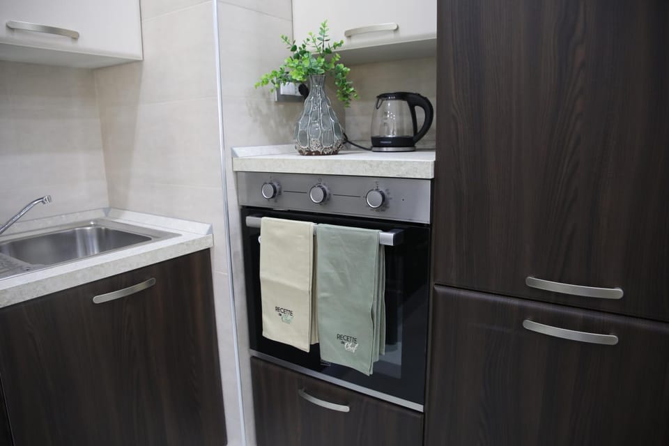 Kitchen or kitchenette, oven, kitchen