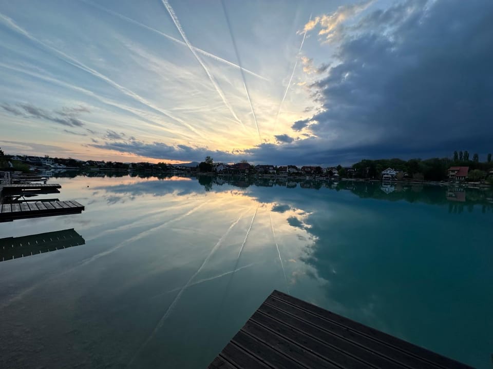 Natural landscape, Lake view