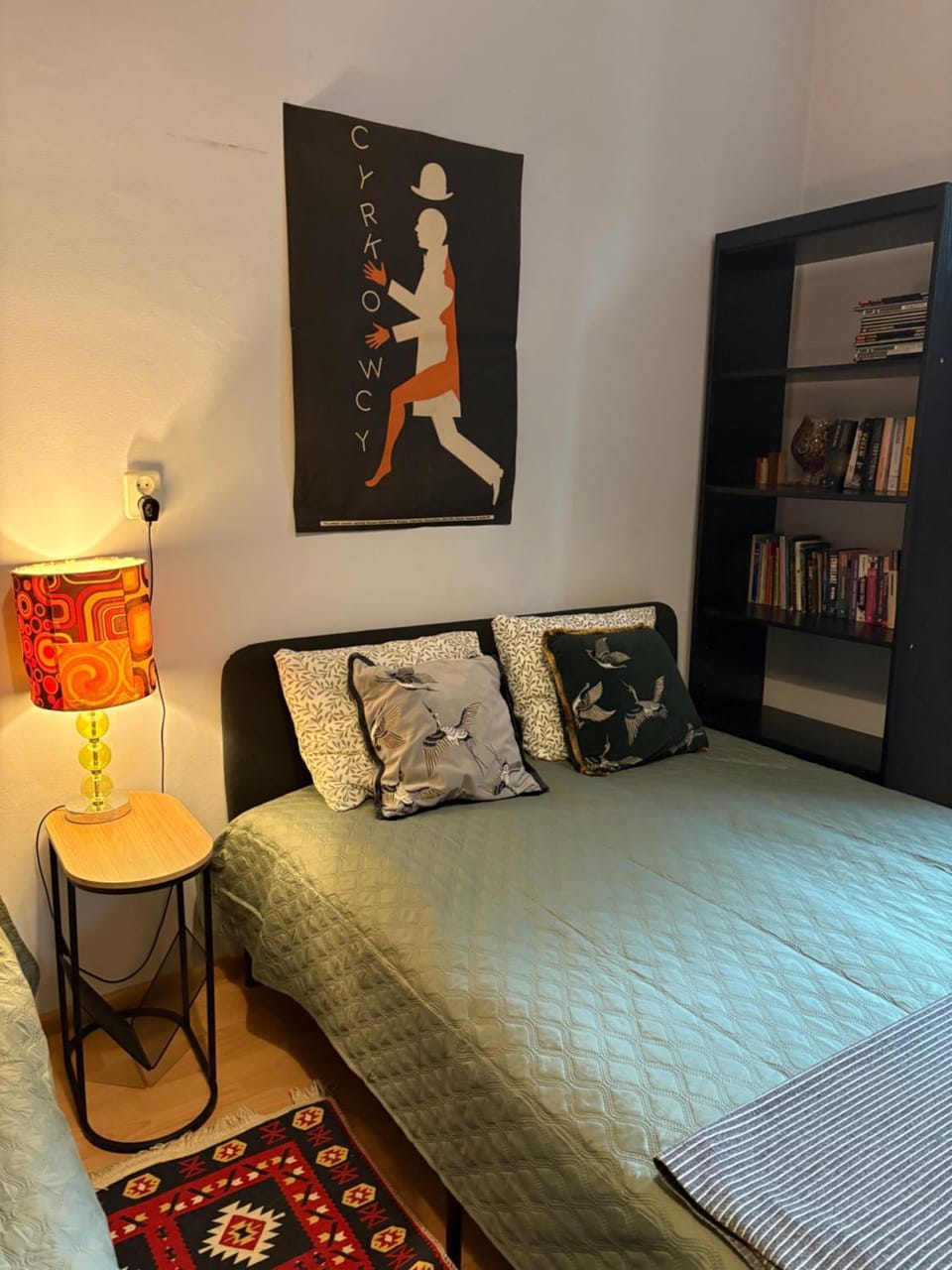 Bed, Library, Bedroom