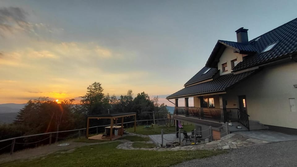 Natural landscape, Sunset